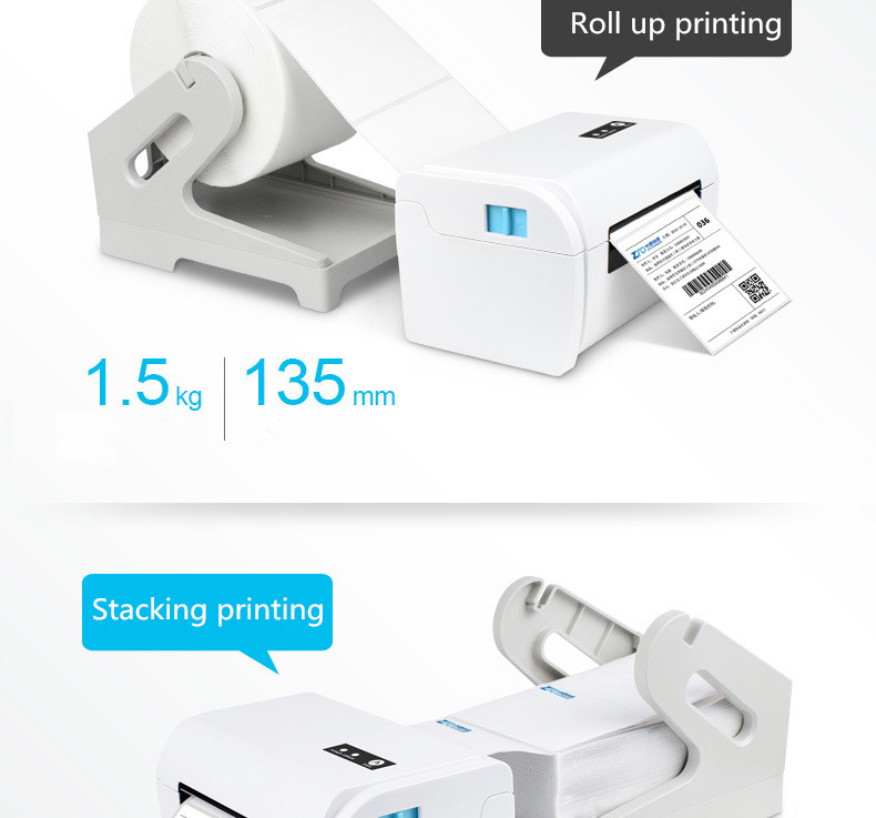 Easy Use Thermal Label Sticker Machine Roll to Roll Label Printer ...